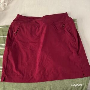 Athletic Works Women's Red Skort
